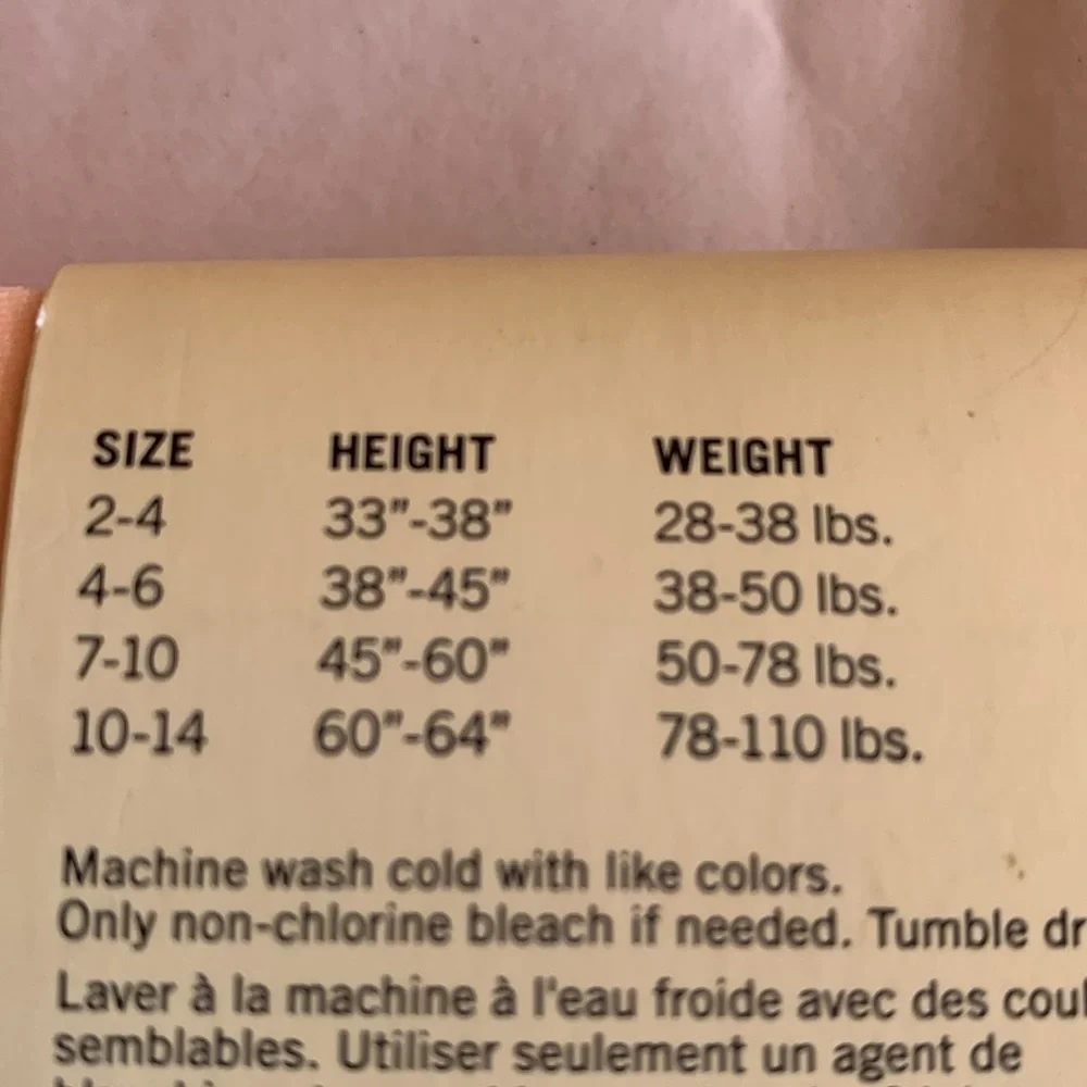 NWT Tucker & Tate Microfiber Tights in Pink Size X-Large (14-16)